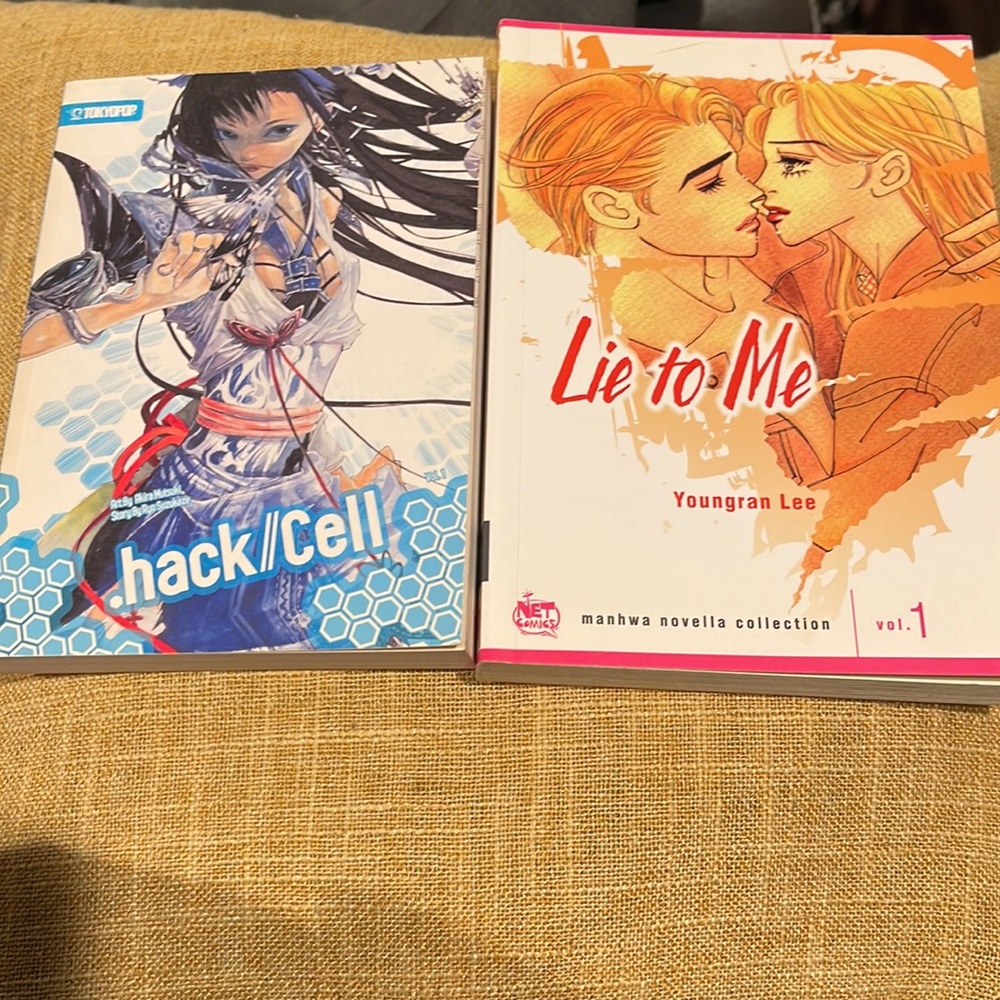 Manhwa and Novel / Manhwa : Lie To Me / Novel: .hack//cell